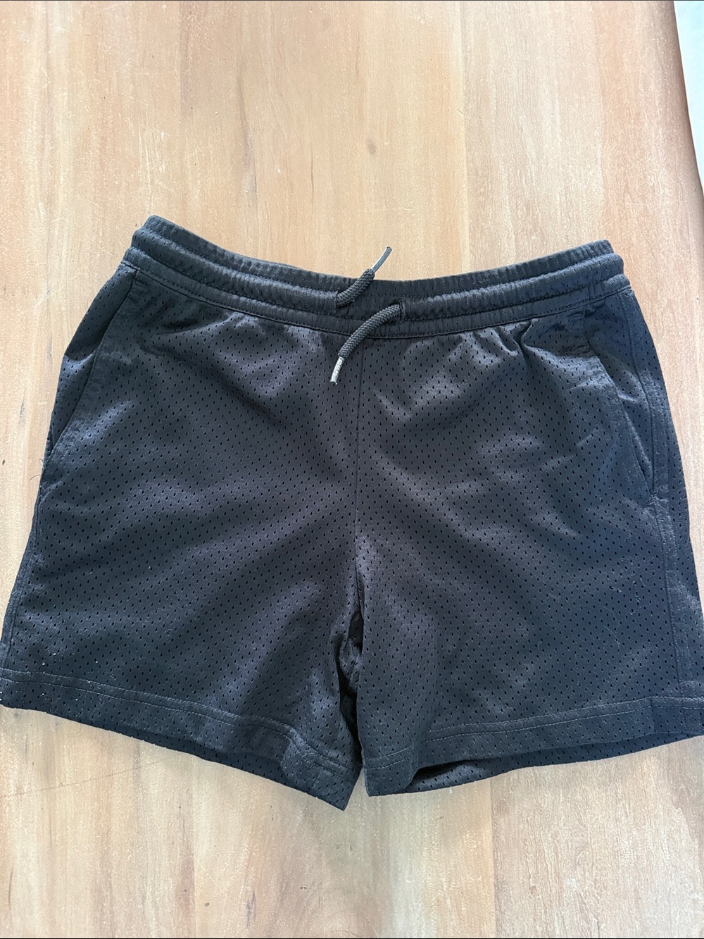 Boys XL RSQ Black Mesh Athletic Shorts - Casual Drawstring